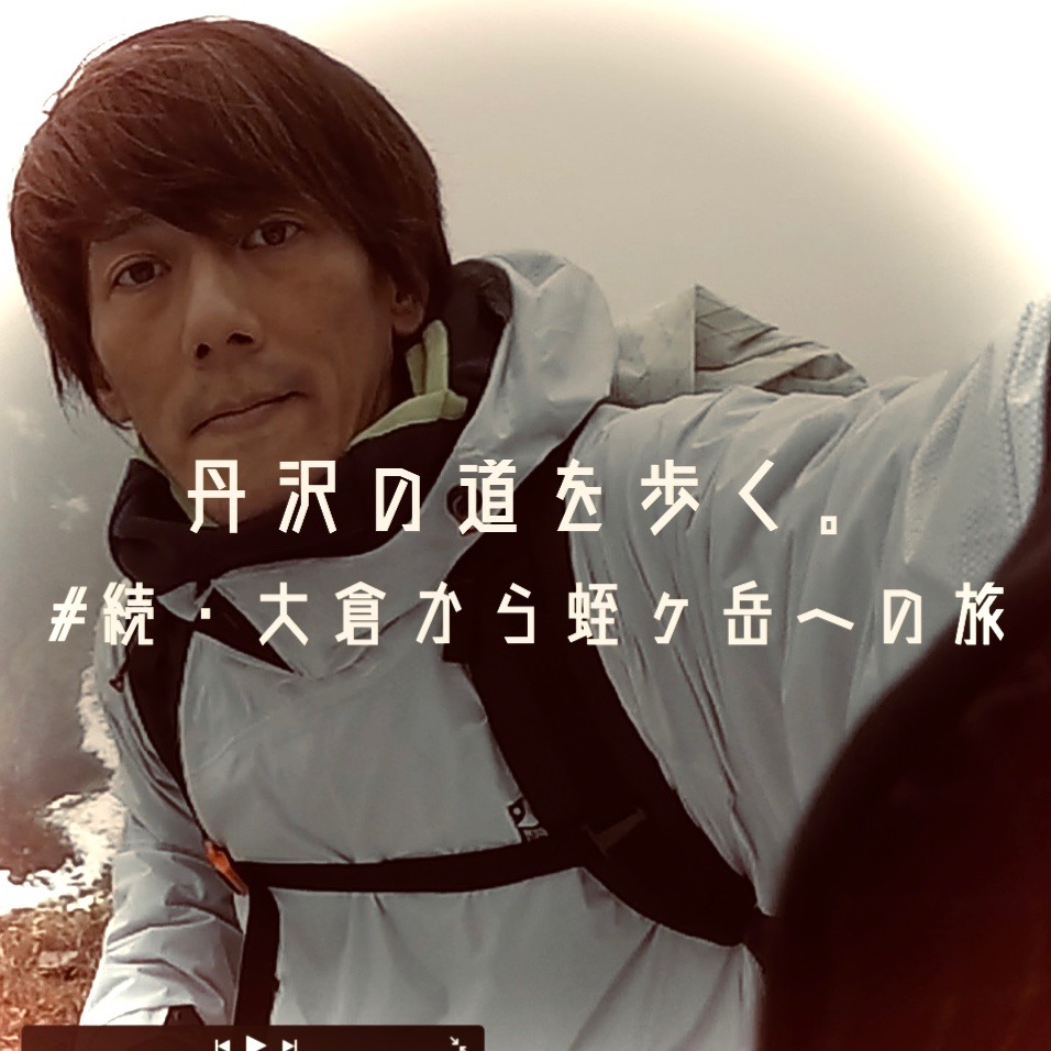 丹沢の道を歩く。#続・大倉から蛭ヶ岳への旅!